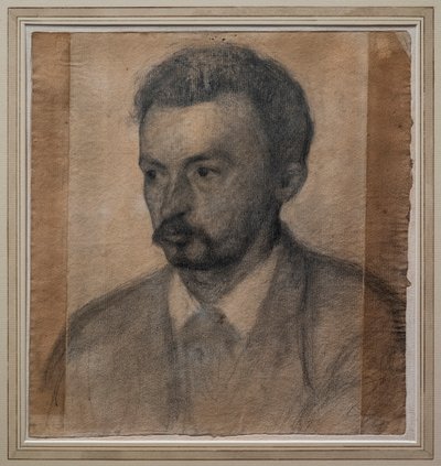 Selvportræt af Vilhelm Hammershoi
