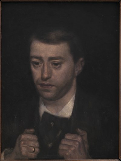 Komponisten Fini Henriques af Vilhelm Hammershøi
