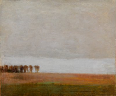 View of Jægersborg Allé. Gentofte, North of Copenhagen af Vilhelm Hammershøi