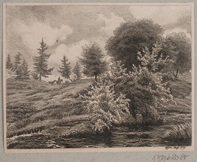 Bakker ved en mose af Vilhelm Kyhn