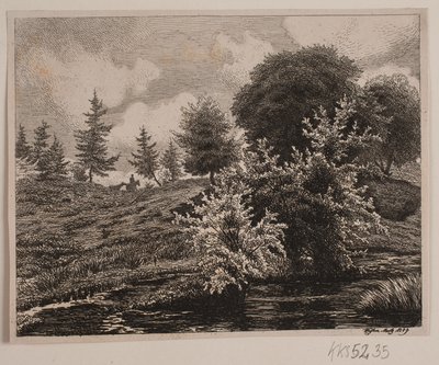Bakker ved en mose af Vilhelm Kyhn
