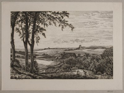 Eftermiddagslandskab, Sjælland af Vilhelm Kyhn