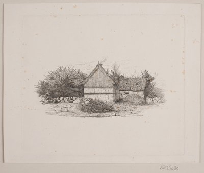 Et bondehus af Vilhelm Kyhn