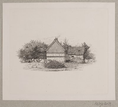 Et bondehus af Vilhelm Kyhn