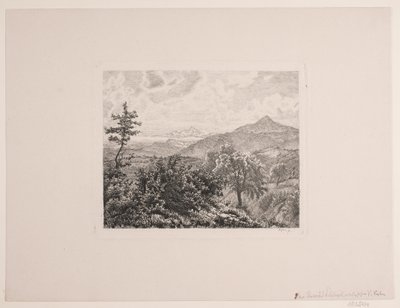 Højfjeldslandskab af Vilhelm Kyhn