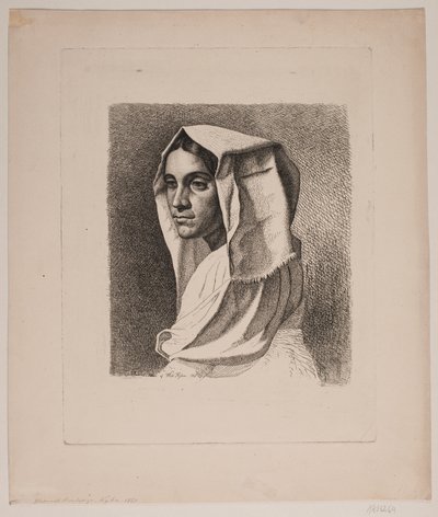 Italiensk bondepige af Vilhelm Kyhn