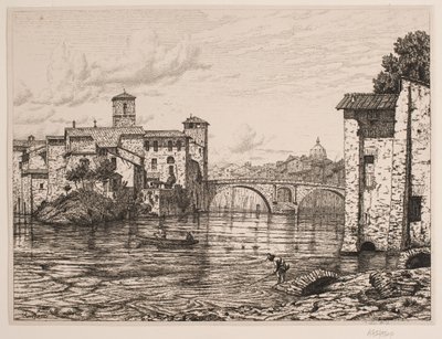 Forlad se Ponte Rotto i Rom af Vilhelm Kyhn