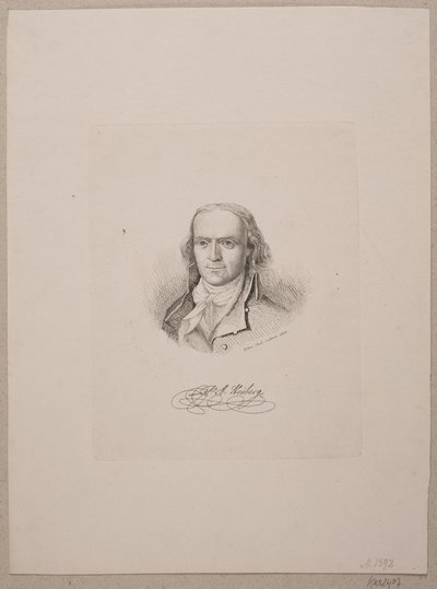 Portræt af P. A. Heiberg af Vilhelm Kyhn