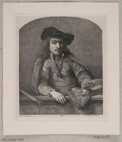 Selvportræt af Ferdinand Bol af Vilhelm Kyhn