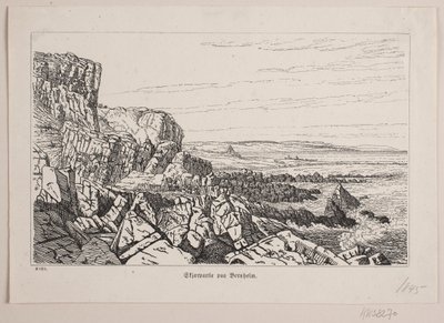 Skærparti på Bornholm af Vilhelm Kyhn