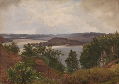 The Lakes at Laven near Silkeborg af Vilhelm Kyhn