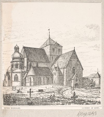Trondhjem domkirke af Vilhelm Kyhn