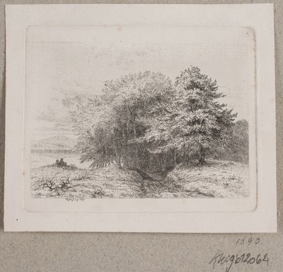 Udkant af en skov af Vilhelm Kyhn