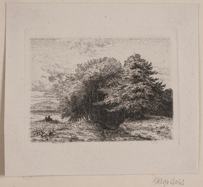 Udkant af en skov af Vilhelm Kyhn