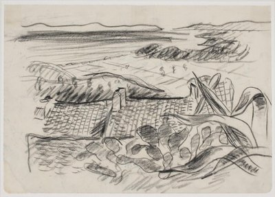 Landskab med agave af Vilhelm Lundstrøm
