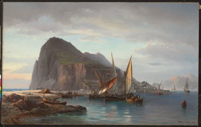 Forsendelse fra Gibraltar, 1880 af Vilhelm Melbye
