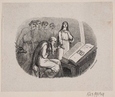 Illustration til H. C. Andersens eventyr og historier af Vilhelm Pedersen