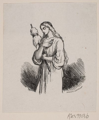 Illustration til H. C. Andersens eventyr og historier af Vilhelm Pedersen