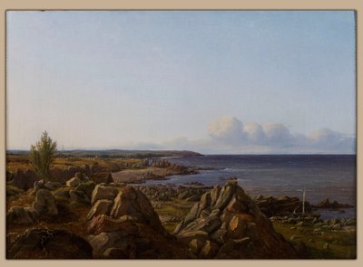 View of the parish of Østerlarsker af Vilhelm Petersen