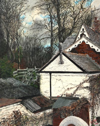 En Haunted Hill Mold Wales af Vincent Alexander Booth