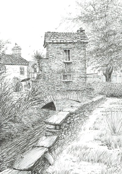 Bridge House Ambleside, 2019 af Vincent Alexander Booth