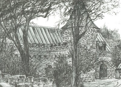 Kirke på vej til Oban, 2007 af Vincent Alexander Booth