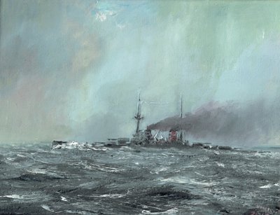 Derfflinger 1916, 2016, af Vincent Alexander Booth