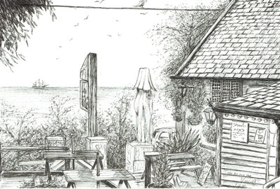 Inn på Isle of Wight, 2009 af Vincent Alexander Booth