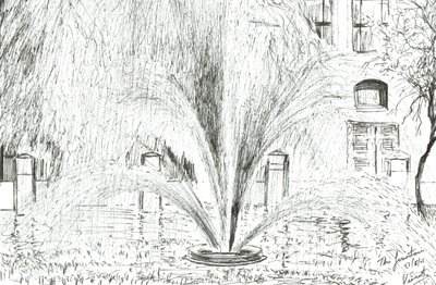Manchester Fountain, 2005 af Vincent Alexander Booth