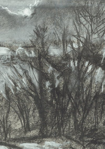 Måneskin over Osmotherley af Vincent Alexander Booth
