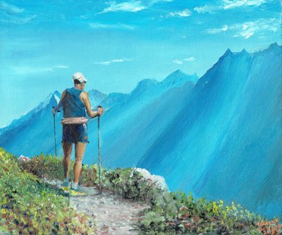 Mountain Mike, 2023 af Vincent Alexander Booth