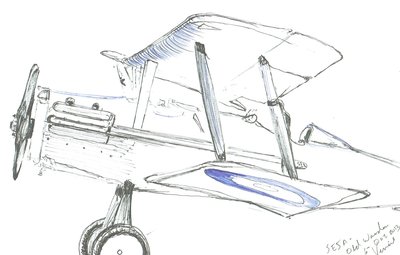 SE5-A ved Old Warden, 2013 af Vincent Alexander Booth