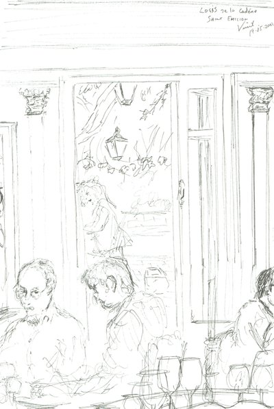 St Emilion Restaurant, 2015 af Vincent Alexander Booth