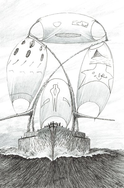 Stormskabere Bass Strædet, 2023 af Vincent Alexander Booth