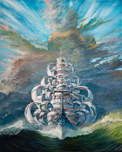 Stormskabere i Rigabugten, 2023 af Vincent Alexander Booth