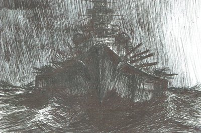 Tirpitz i hårdt vejr 1942, 2004 af Vincent Alexander Booth