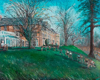 Træning på Gilsland spahotel, 2014 af Vincent Alexander Booth