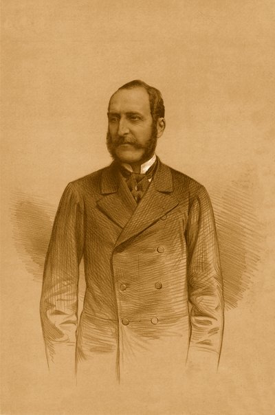 Oberst Kingscote C.B.M.P., 1879. af Vincent Brooks Day and Son