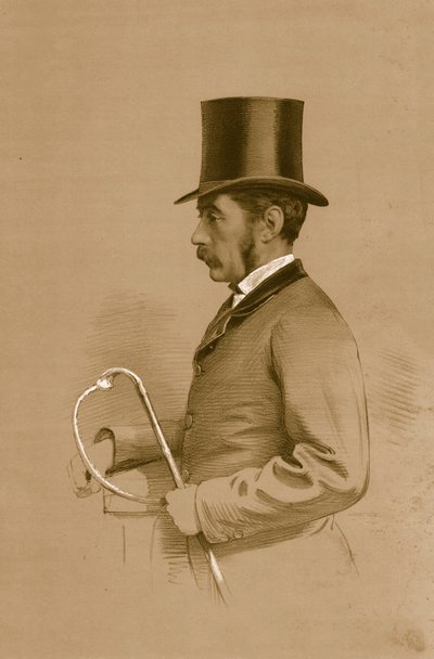 Jarlen af Zetland, 1879. af Vincent Brooks Day and Son