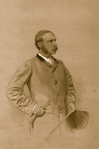 Den Hon. Ralph Pelham Nevill, 1879. af Vincent Brooks Day and Son