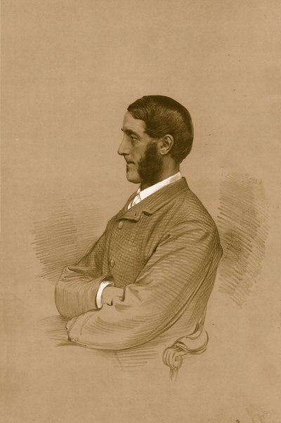 Den Hon. W.H.B.Portman. M.P., 1879. af Vincent Brooks Day and Son