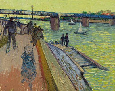 Trinquetaille-broen, 1888. af Vincent van Gogh