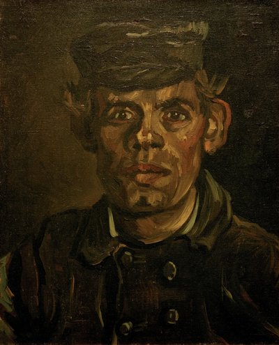 Portræt af en bonde, 1885. af Vincent van Gogh
