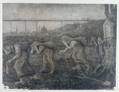 Bærerne af byrden, 1881. af Vincent van Gogh