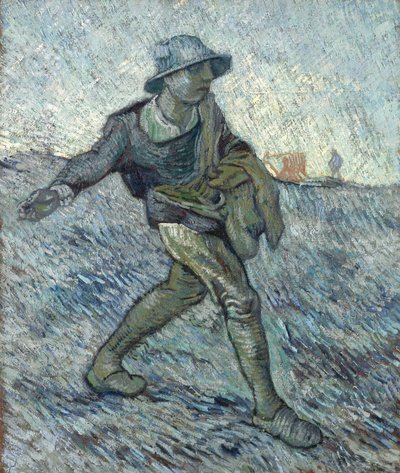 Såmanden efter Hirse, 1890. af Vincent van Gogh