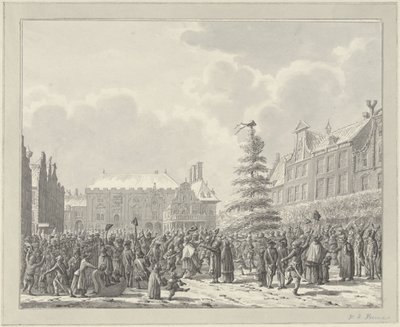 Revolution i Haarlem, 19. januar 1795 af Vincent Jansz. van der Vinne
