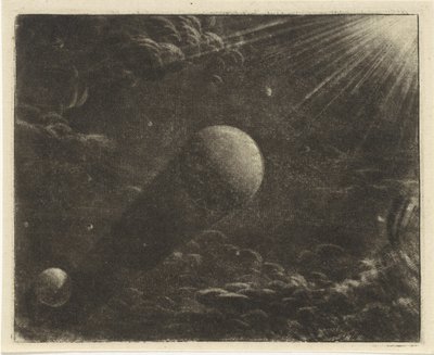 Måneformørkelse af Vincent Laurensz. van der Vinne (II)