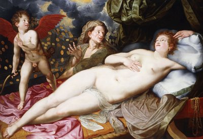 Danae, af Vincent Sellaer