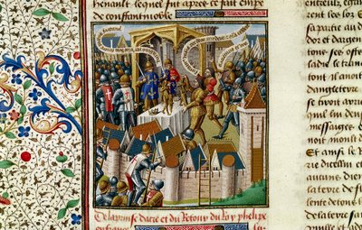 Capture of Acre, c1191, 1400-tallet af Vincent of Beauvais