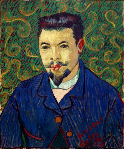 Portræt læge Felix Rey af Vincent van Gogh
